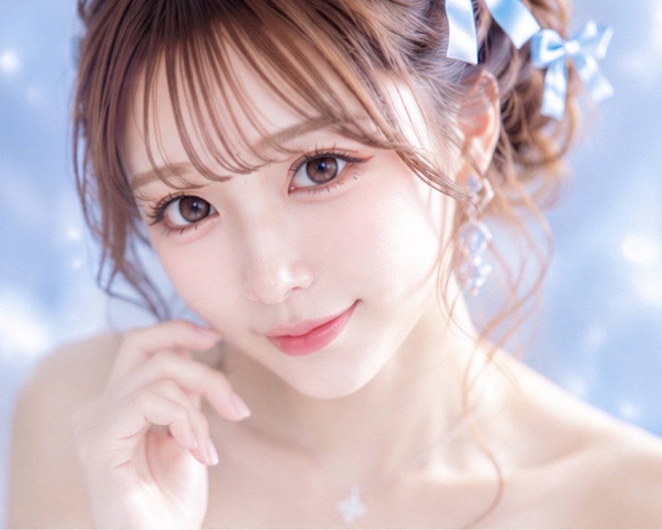 Close-up portrait of Sayaka